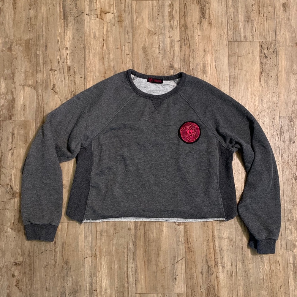 Dutch Bros Cropped Crew Neck Sweatshirt